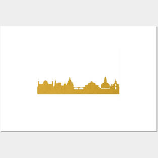 Golden Dresden Posters and Art